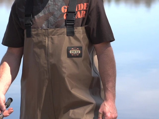 Guide Gear Nylon/PVC Wader W/ Lug Sole - image 4 from the video